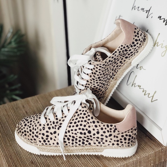 Leopard Espadrilles Sneakers - Picture 3 of 6